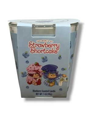 The World Of Strawberry Shortcake Blueberry Muffin Scented Candle - NWT